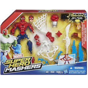 Marvel Super Hero Mashers Spider-Man Figure